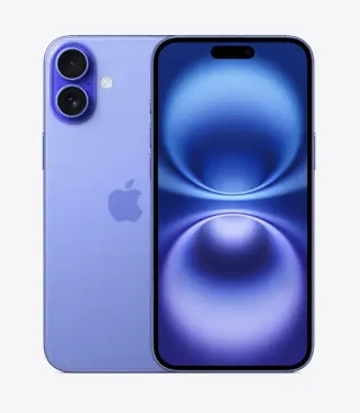 iPhone 16 ذاكرة 256 اللون ازرق بحري